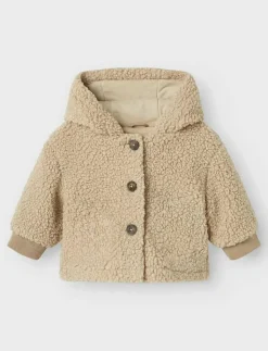Barn name it Fleecekläder|NBNMILO TEDDY JACKET - Jackor