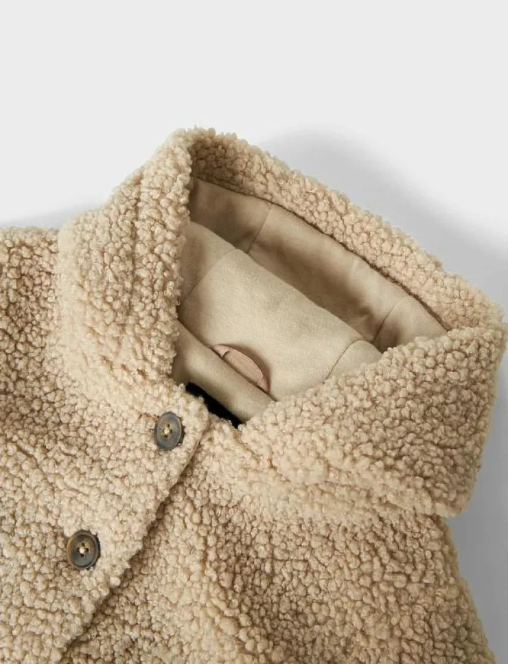 Barn name it Fleecekläder|NBNMILO TEDDY JACKET - Jackor