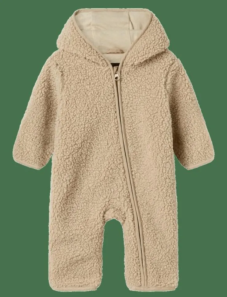 Barn name it Fleecekläder|Overaller|NBNMILO TEDDY SUIT - Overaller
