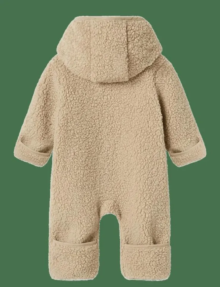 Barn name it Fleecekläder|Overaller|NBNMILO TEDDY SUIT - Overaller
