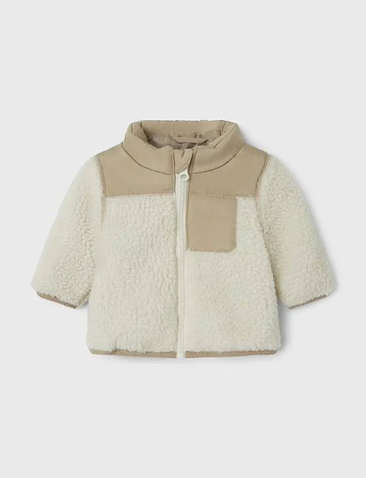 Barn name it Fleecekläder|NBNMOSIE TEDDY JACKET1 - Jackor