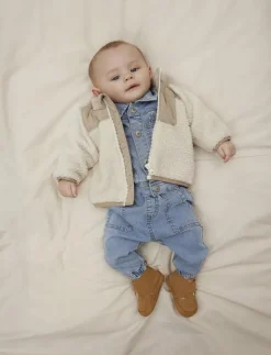 Barn name it Fleecekläder|NBNMOSIE TEDDY JACKET1 - Jackor