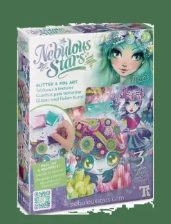Barn Nebulous Stars Rita & Pyssla|Glitter & Foil Art - Pysselset
