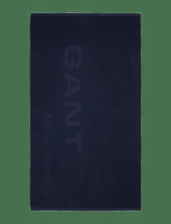 GANT Badrumstextilier|Handdukar & Badlakan|NEW HAVEN LOGO BEACH TOWEL - Badrumstextilier
