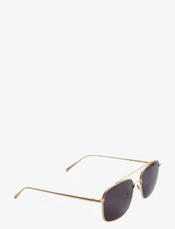 Corlin Eyewear Nicki Gold Black - Square Frame|Kvinnor Solglasögon