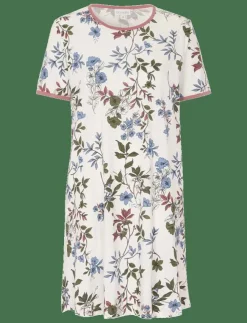 Kvinnor Damella of Sweden Pyjamas & Loungewear|Plus Size & Curvy|Nightdress short sl - Nattlinnen