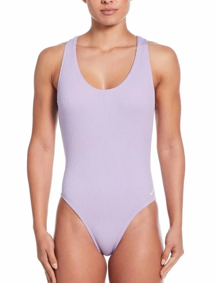 Kvinnor NIKE SWIM Badkläder|Nike Elevated Essential Pucker Crossback One Piece - Baddräkter