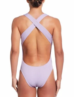 Kvinnor NIKE SWIM Badkläder|Nike Elevated Essential Pucker Crossback One Piece - Baddräkter