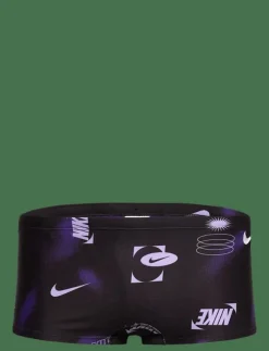 NIKE SWIM Badshorts|Nike Hydrastrong Multi Print Square Leg Brief - Briefs