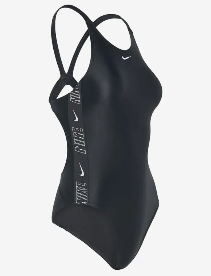 NIKE SWIM Nike Logo Tape Fastback One Piece - Baddräkter|Kvinnor Badkläder|Badkläder
