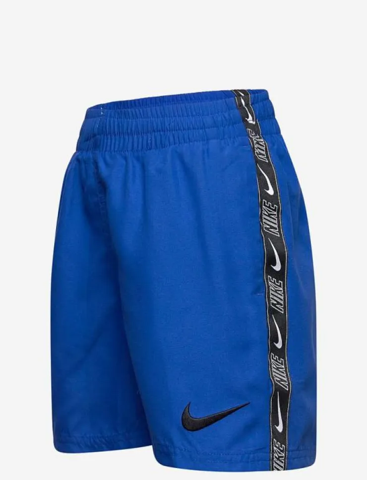 NIKE SWIM Nike Logo Tape Lap 4" Volley Short - Badbyxa|Barn Badkläder