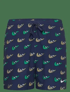 NIKE SWIM Badshorts|Nike Multi Print 5" Volley Short - Badbyxor