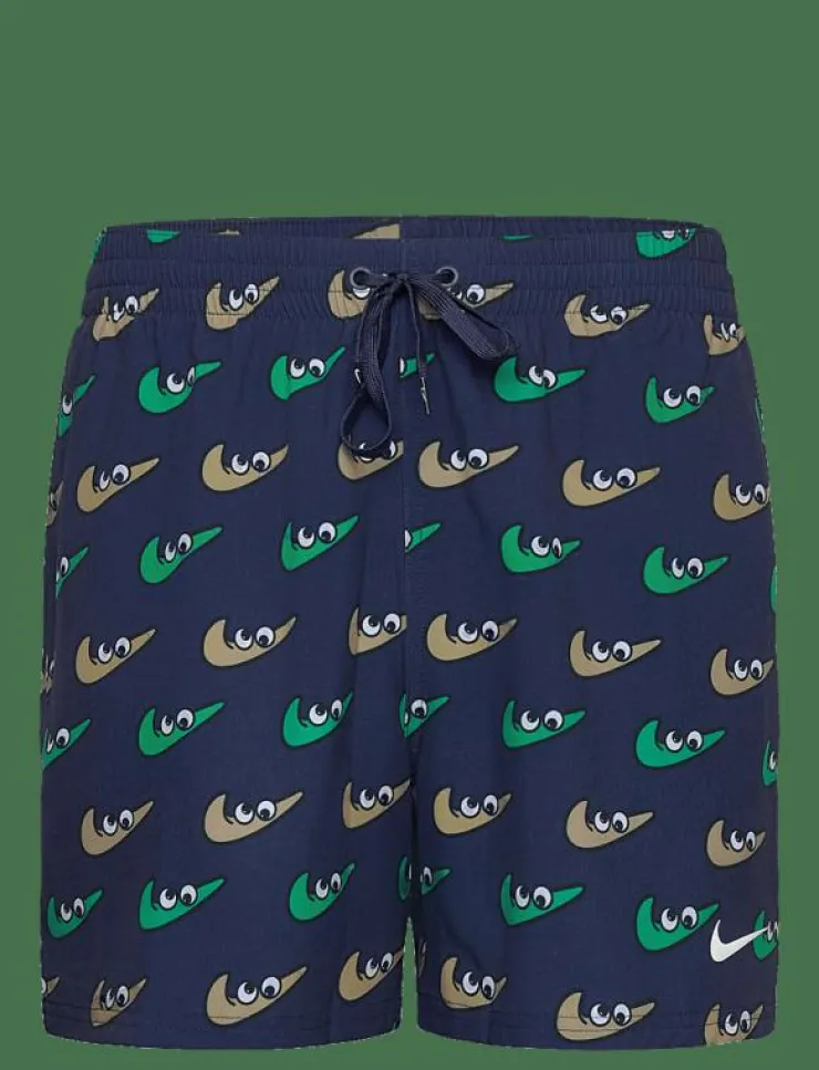 NIKE SWIM Badshorts|Nike Multi Print 5" Volley Short - Badbyxor