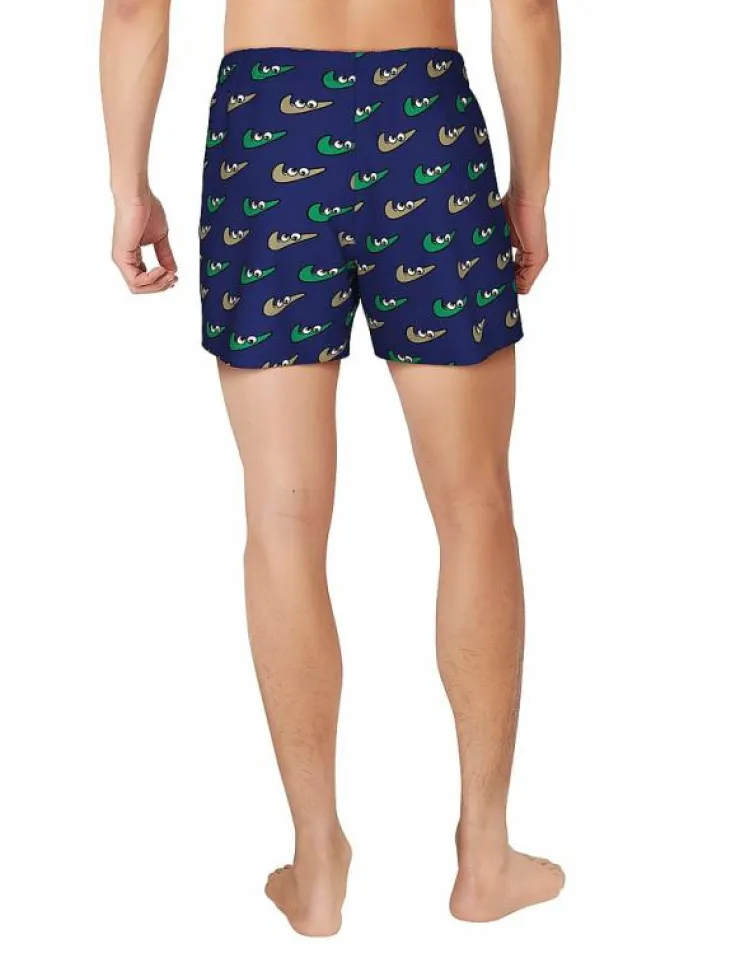 NIKE SWIM Badshorts|Nike Multi Print 5" Volley Short - Badbyxor