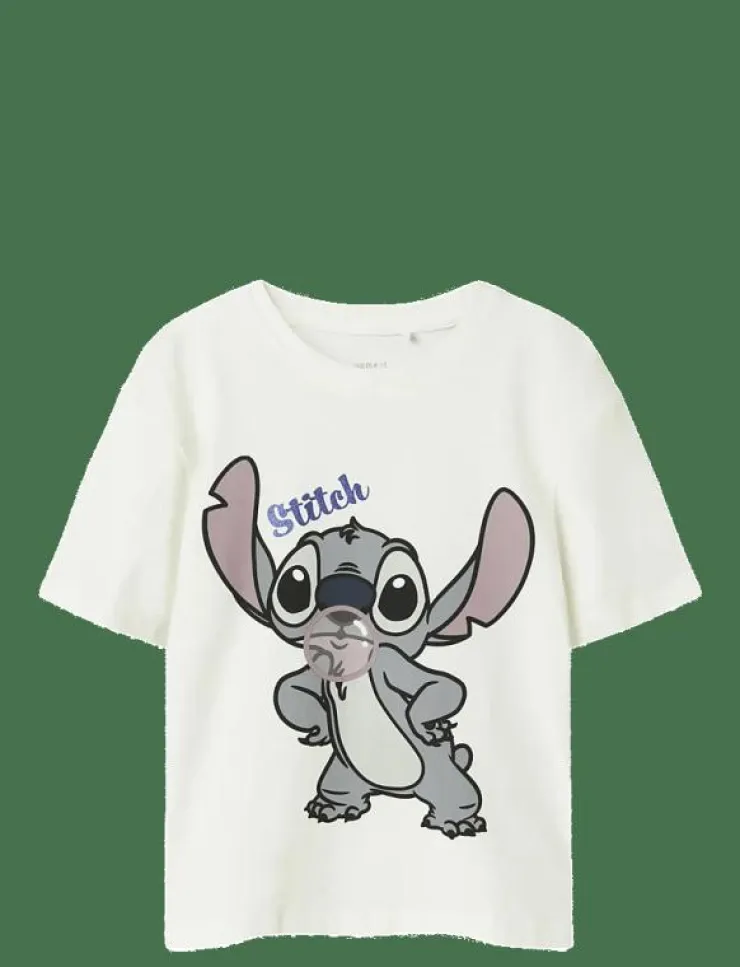 name it NKFAKUN STITCH SS NREG TOP BOX NOOS WDI - Kortärmade|Barn Basplagg