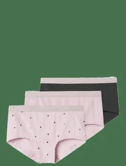 name it NKFHIPSTER 3P WINSOME HEARTS NOOS - Trosor|Barn Flerpack|Basplagg