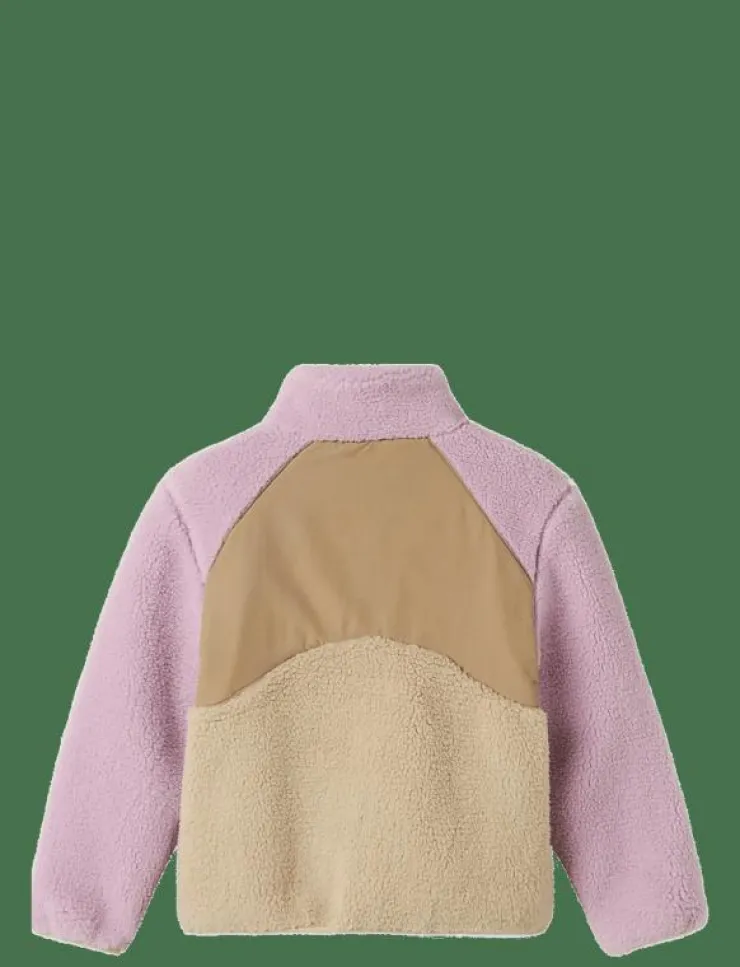 name it NKFMONICA TEDDY JACKET BLOCK1 - Jackor|Barn Fleecekläder