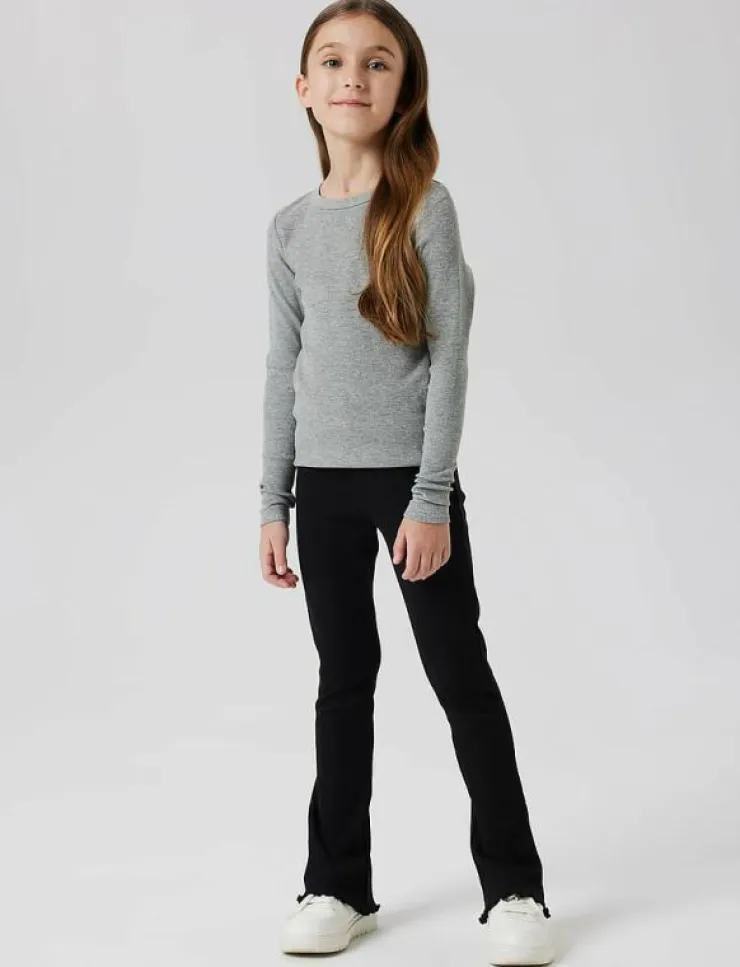 name it NKFNAKAL BOOTCUT LEGGING NOOS - Leggings|Barn Basplagg|Nederdelar