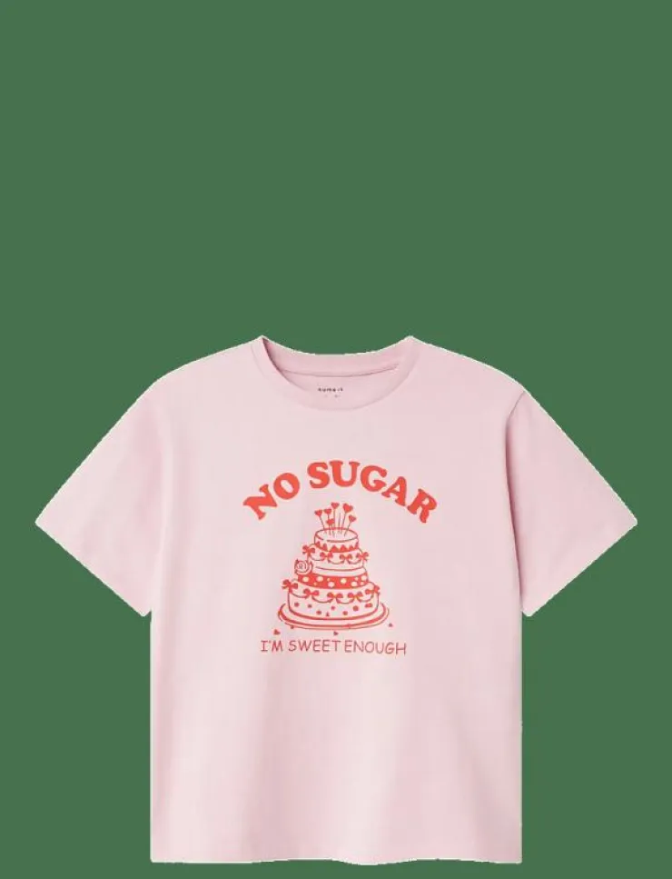 Barn name it Basplagg|Överdelar|NKFNASSANDRA NREG SS TOP - Kortärmade