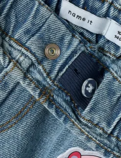 name it NKFOVA SQUISH DENIM SKIRT BFU - Jeanskjol|Barn Klänningar & Kjolar