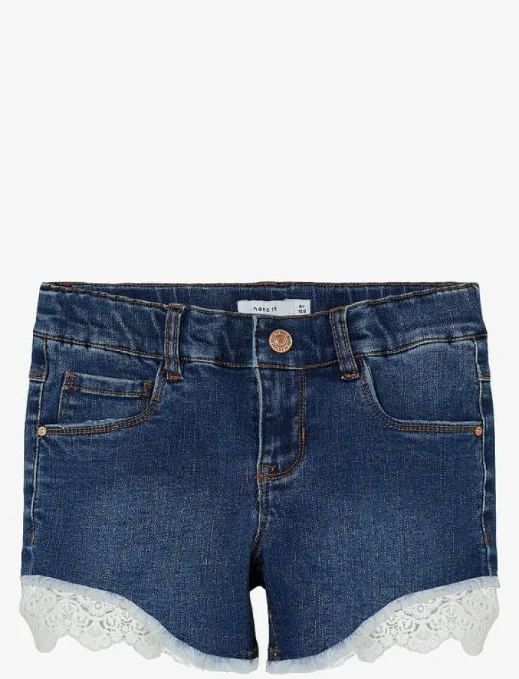 Barn name it Nederdelar|NKFSALLI SLIM DNM SHORTS 5372-HA NOOS - Shorts