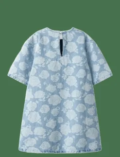 name it NKFSILLA DNM SS DRESS 2121-ZA H - Kortärmade vardagsklänningar|Barn Klänningar & Kjolar