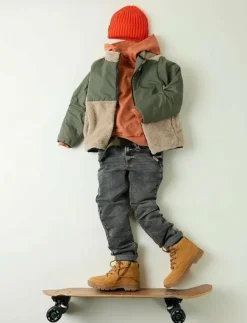 name it NKMMAGNUS SHERPA JACKET REV - Jackor|Barn Fleecekläder