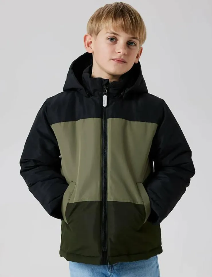 Barn name it Vinterkläder|Jackor|NKMMAX PA JACKET BLOCK NOOS - Vinterjacka