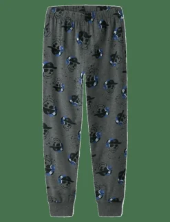 name it NKMNIGHTSET DARK GREY MEL SKULL NOOS - Set|Barn Sovplagg