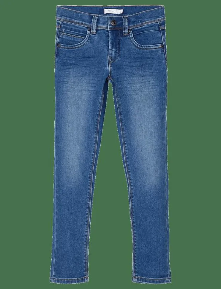 Barn name it Basplagg|Nederdelar|NKMSILAS XSLIM JEANS 2002-TX NOOS - Skinny jeans