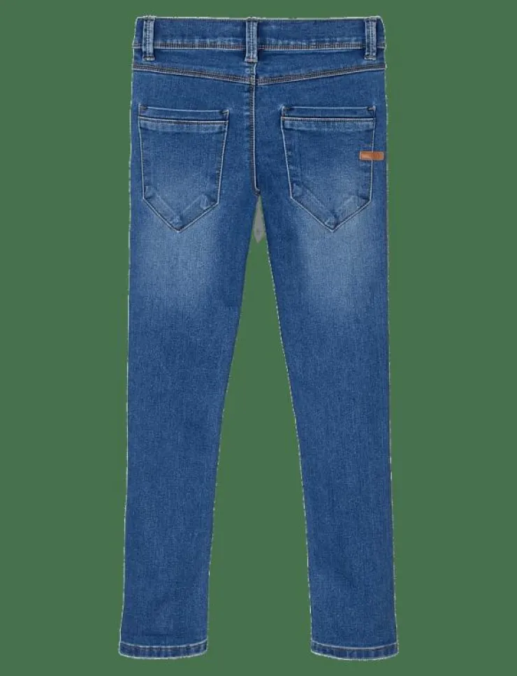 Barn name it Basplagg|Nederdelar|NKMSILAS XSLIM JEANS 2002-TX NOOS - Skinny jeans