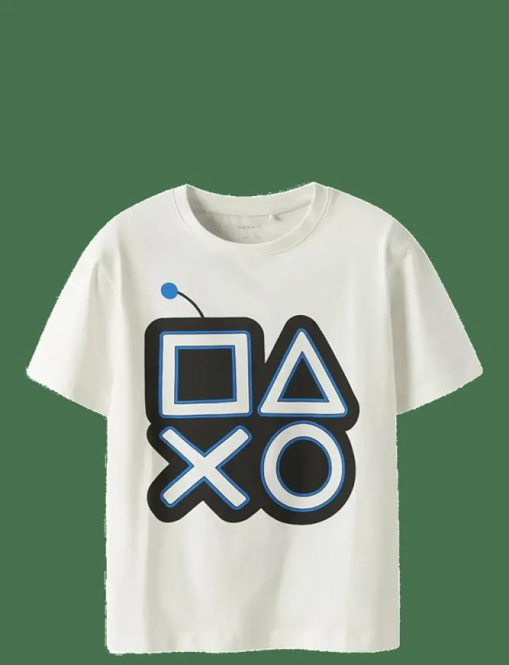 Barn name it Basplagg|Överdelar|NKMSTEVE PLAYSTATION SS NREG TOP BOX BFU - Kortärmade