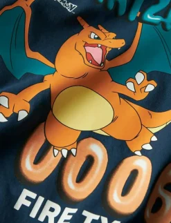 name it NKMSTREK POKEMON NREG SWE WH BRU BOX SKY - Huvtröjor|Barn Överdelar