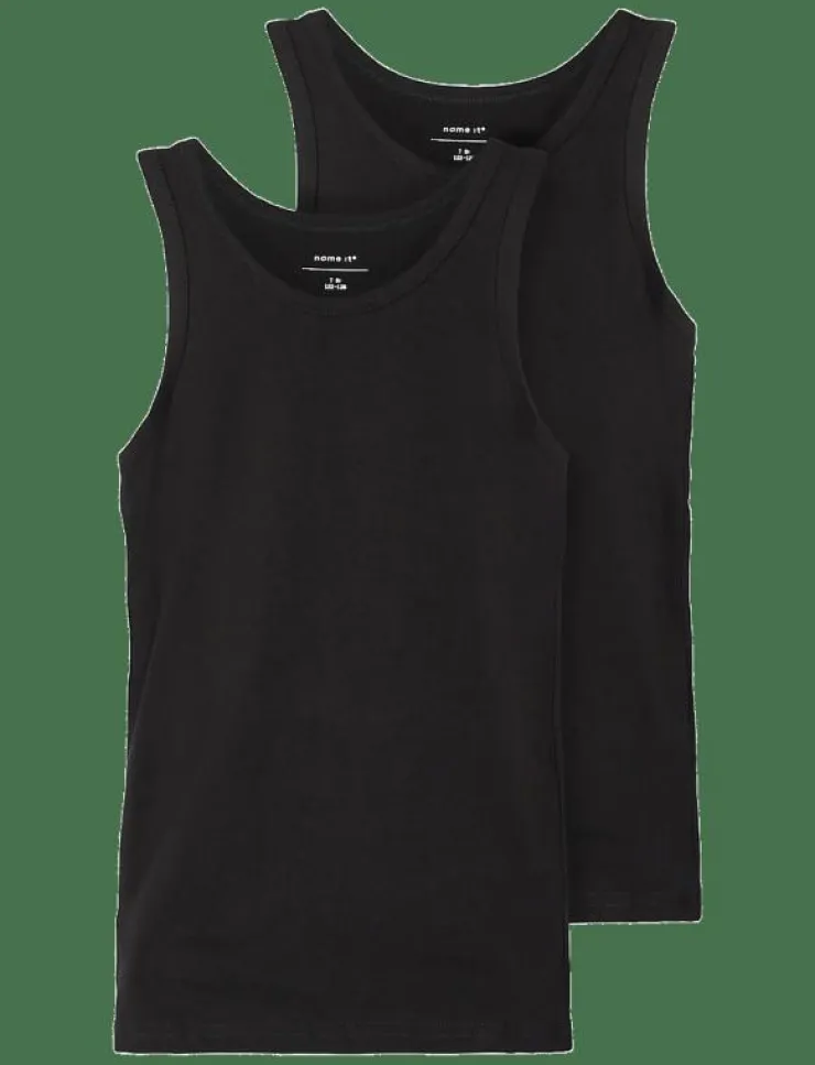 name it NKMTANK TOP 2P NOOS - Överdelar|Barn Flerpack|Basplagg