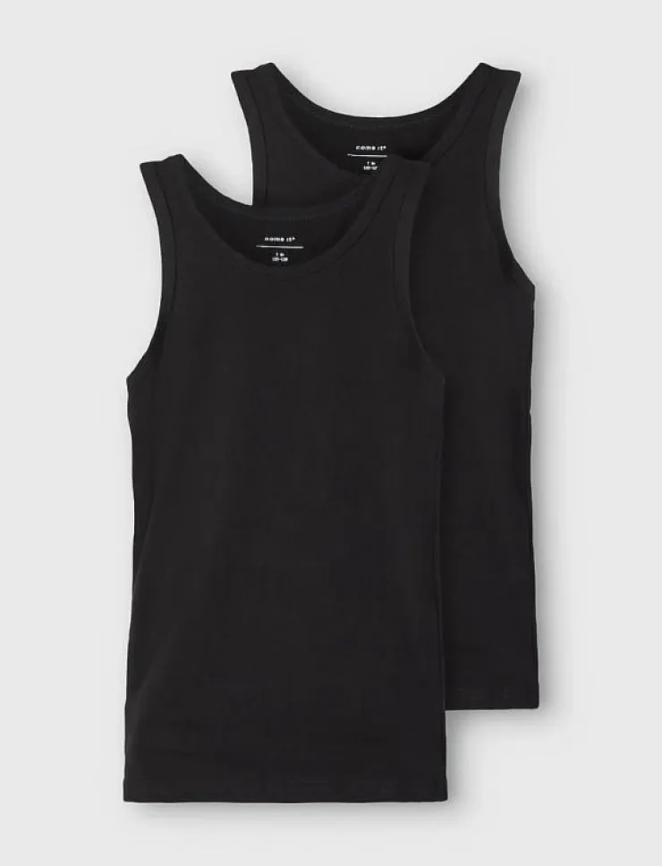 name it NKMTANK TOP 2P NOOS - Överdelar|Barn Flerpack|Basplagg
