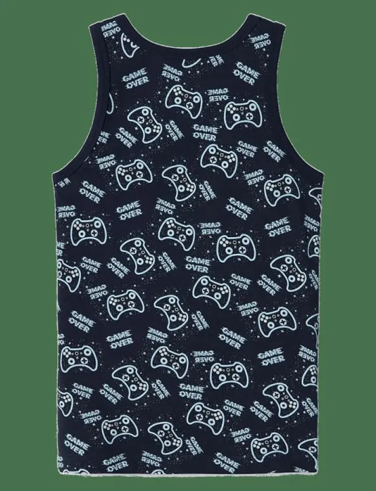 name it NKMTANK TOP 2P SAPPHIRE GAME NOOS - Ärmlösa|Barn Flerpack