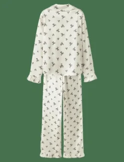 Barn LMTD Sovplagg|NLFBOW SATIN PYJAMAS - Set