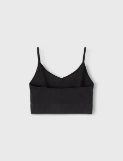 Barn LMTD Flerpack|Basplagg|NLFKAILEY RIB BRALETTE 2PACK NOOS - Överdelar