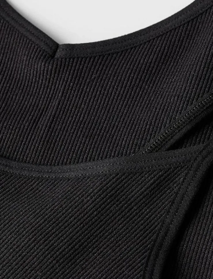 Barn LMTD Flerpack|Basplagg|NLFKAILEY RIB BRALETTE 2PACK NOOS - Överdelar