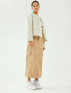LMTD NLFTHILSE MIDI CARGO SKIRT - Maxikjol|Barn Klänningar & Kjolar