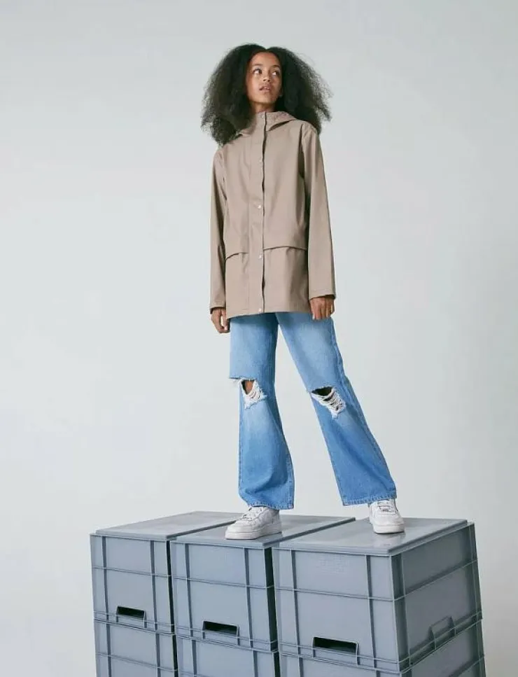 Barn LMTD Regnkläder|NLNDRY10 LONG RAIN JACKET FO - Jackor