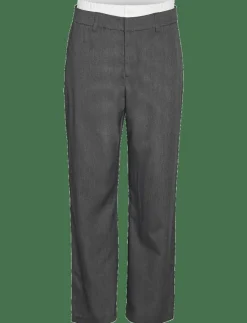 Kvinnor NOISY MAY Byxor|NMDAWN NW BOXER PANTS FWD - Raka byxor