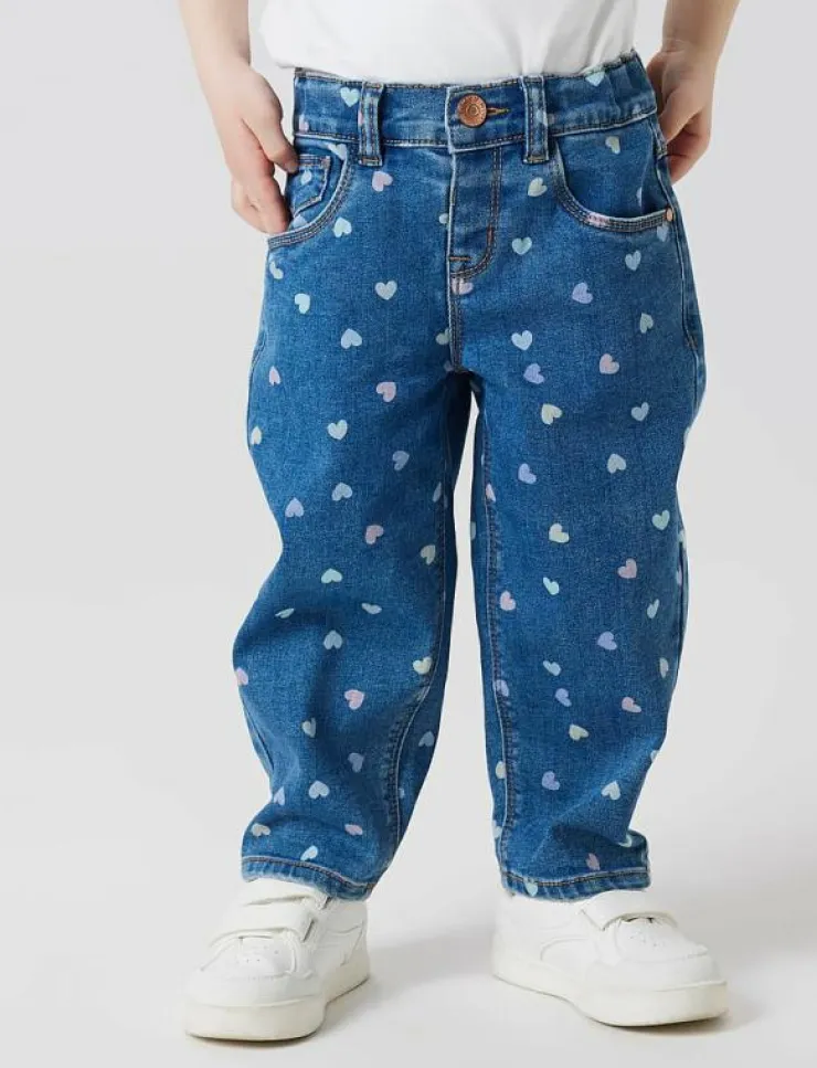 name it NMFBELLA MOM SHAPED JEANS 3555-ON NOOS - Regular jeans|Barn Basplagg