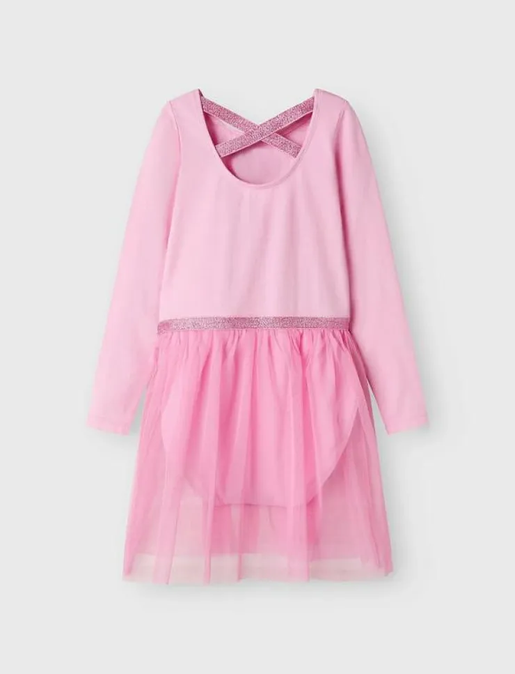 name it NMFJUSTINE GYMSUIT NON - Långärmade vardagsklänningar|Barn Klänningar & Kjolar