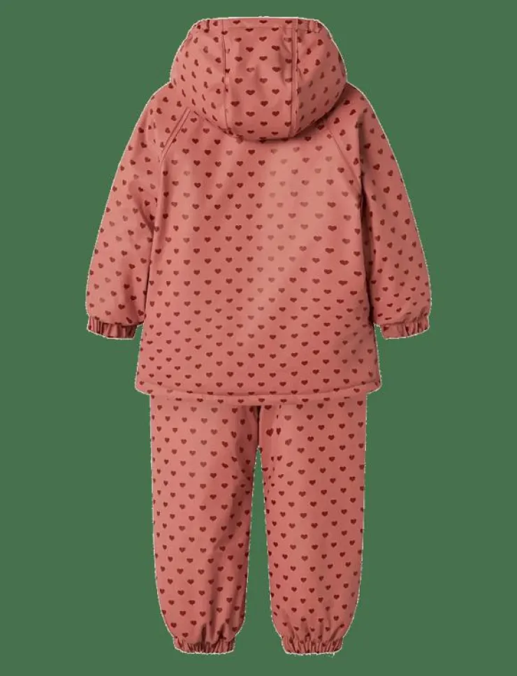 Lil'Atelier NMFLADRY10 SET AOP FO LIL - Regnställ|Barn Regnkläder