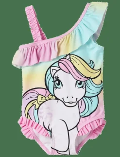 Barn name it Badkläder|NMFMIKLISA MLP SWIMSUIT CPLG - Baddräkt