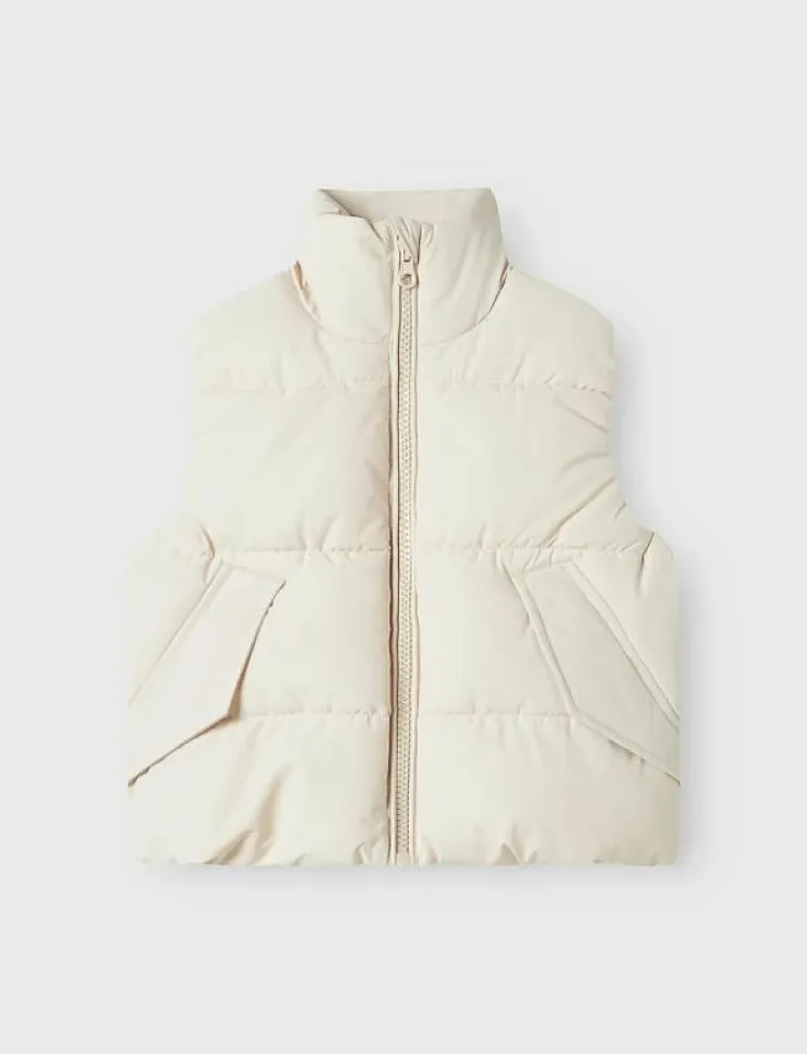 Barn name it Västar|NMFMOLE VEST PB - Väst