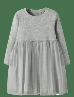 Barn name it Klänningar & Kjolar|NMFNADJA LS DRESS NOOS - Långärmade vardagsklänningar