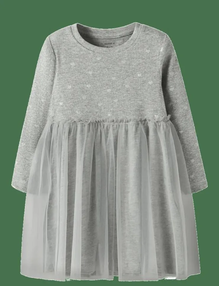 Barn name it Klänningar & Kjolar|NMFNADJA LS DRESS NOOS - Långärmade vardagsklänningar