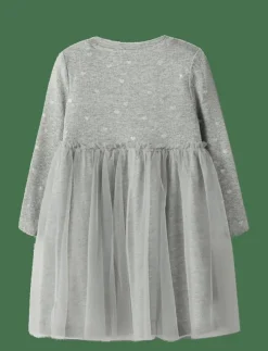 Barn name it Klänningar & Kjolar|NMFNADJA LS DRESS NOOS - Långärmade vardagsklänningar